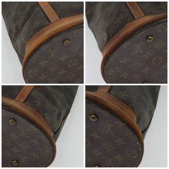 LOUIS VUITTON Monogram Bucket GM Shoulder Bag M42236 LV Auth 52335 - Picture 14 of 16